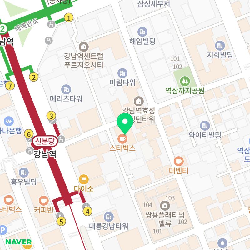 에이치비엘 회계사무소 지도