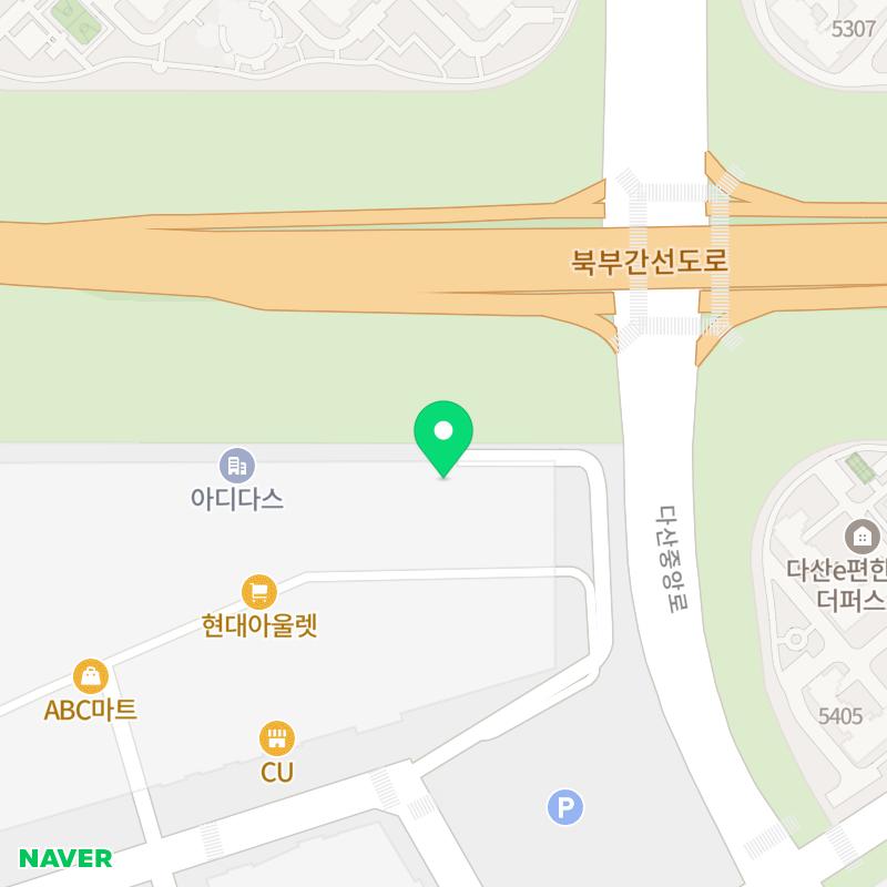 폴로 현대프리미엄아울렛 스페이스원 지도