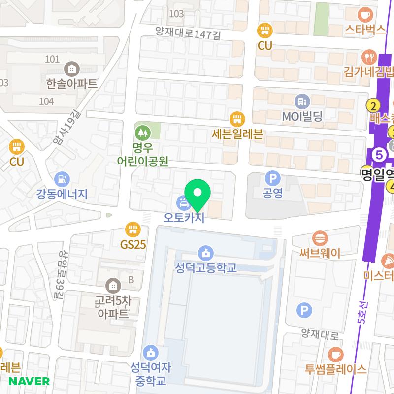 꾸러기분식 지도